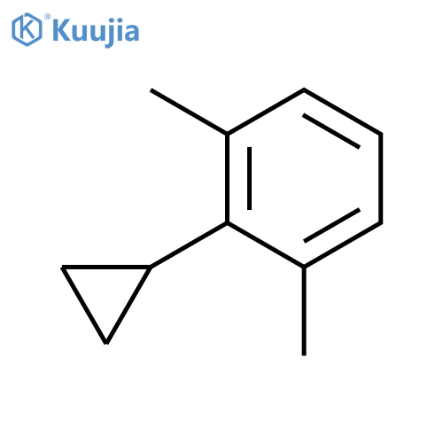 2-Cyclopropyl-1,3-dimethylbenzene structure