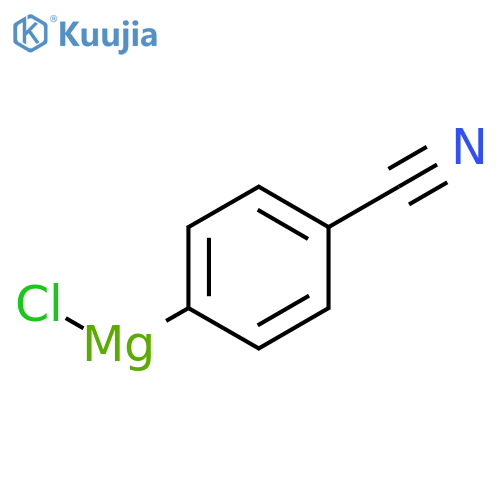Magnesium, chloro(4-cyanophenyl)- structure