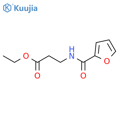Ethyl 3-(furan-2-carboxamido)propanoate structure