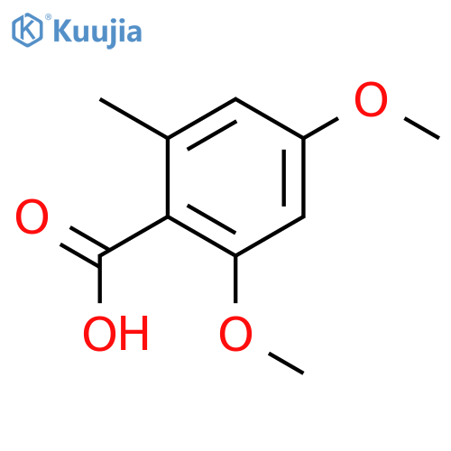 2,4-Dimethoxy-6-methylbenzoic Acid structure