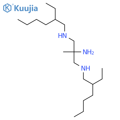 N1,N3-Bis(2-ethylhexyl)-2-methyl-1,2,3-propanetriamine structure
