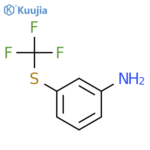 3-(Trifluoromethylthio)aniline structure