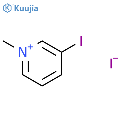 Pyridinium,3-iodo-1-methyl-, iodide (1:1) structure