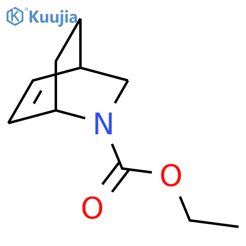 Ethyl 2-azabicyclo2.2.2oct-5-ene-2-carboxylate structure
