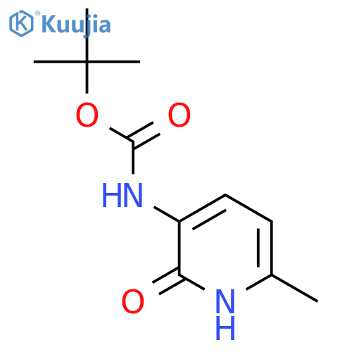 tert-butyl N-(2-hydroxy-6-methylpyridin-3-yl)carbamate structure