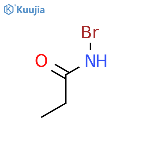 Propanamide, N-bromo- structure