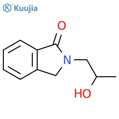 2-(2-hydroxypropyl)-2,3-dihydro-1H-isoindol-1-one structure