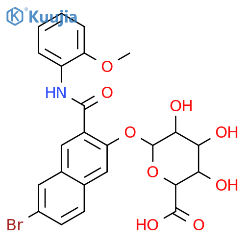 Naphthol AS-BI β-D-glucuronide structure
