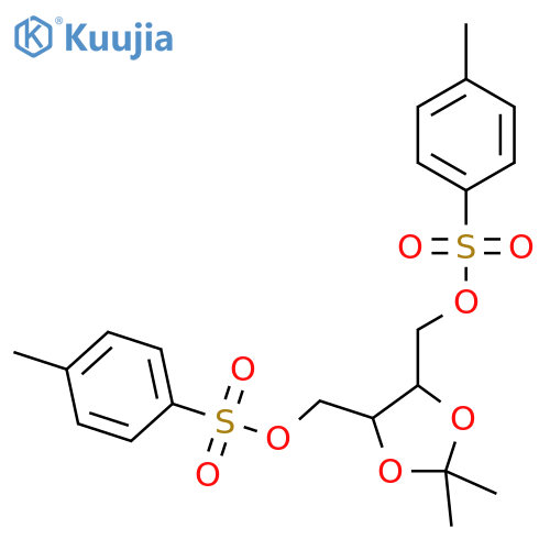 1,4-Di-O-tosyl-2,3-O-isopropylidene-L-threitol structure