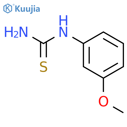 1-(3-Methoxyphenyl)-2-thiourea structure