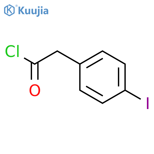(4-Iodophenyl)acetyl choride structure