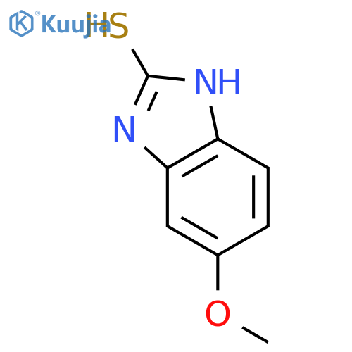 5-Methoxy-2-benzimidazolethiol structure