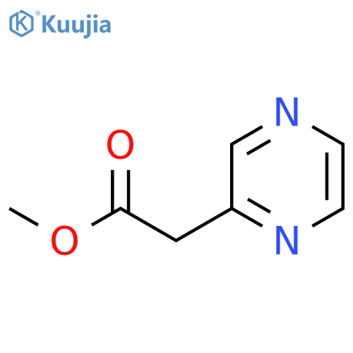 methyl 2-pyrazin-2-ylacetate structure