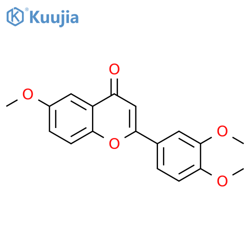 2-(3,4-dimethoxyphenyl)-6-methoxychromen-4-one structure