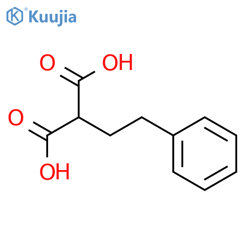 (2-phenylethyl)propanedioic acid structure