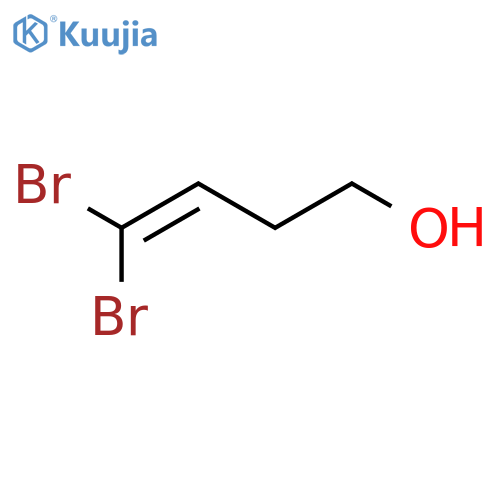 3-Buten-1-ol, 4,4-dibromo- structure