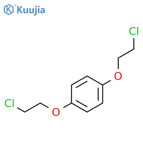 1,4-Bis(2-chloroethoxy)benzene structure