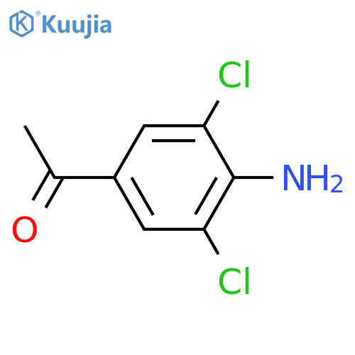 1-(4-Amino-3,5-dichlorophenyl)-2-ethanone structure