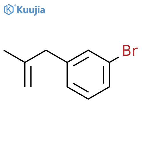 3-(3-Bromophenyl)-2-methyl-1-propene structure