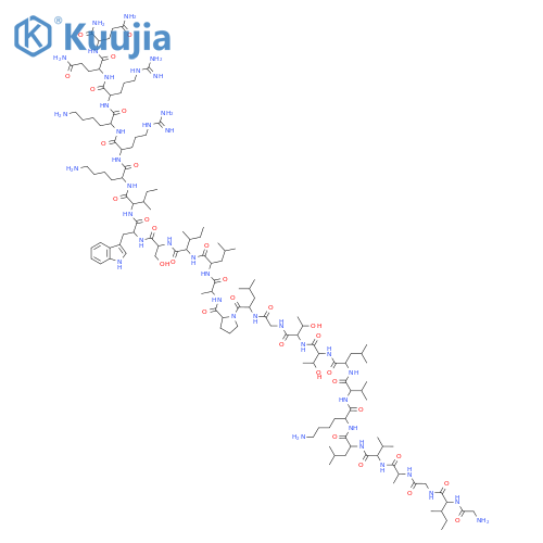 Melittin Trifluoroacetic Acid Salt (~80%) structure