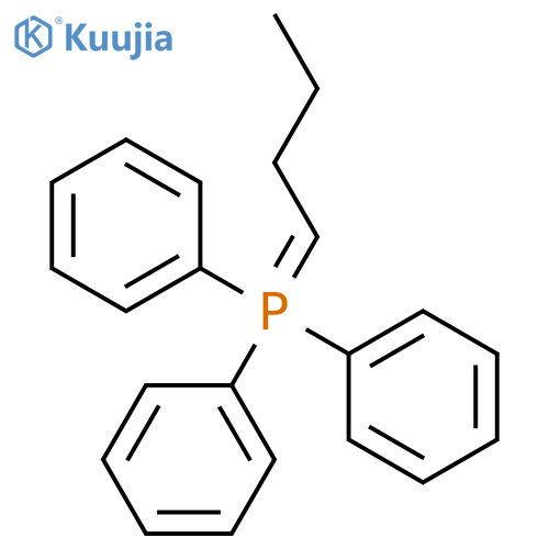 Phosphorane, butylidenetriphenyl- structure