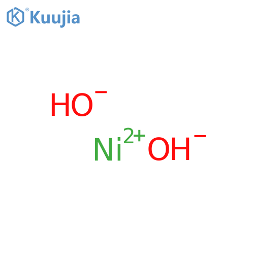Spherical nickel hydroxide structure