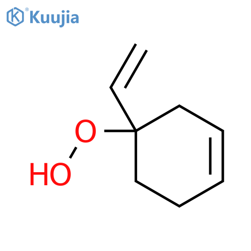 Hydroperoxide,1-ethenyl-3-cyclohexen-1-yl (9CI) structure