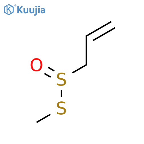 2-Propene-1-sulfinothioic acid, S-methyl ester structure