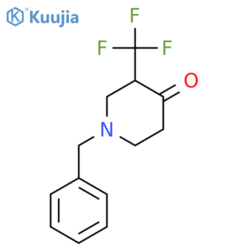 1-Benzyl-3-(Trifluoromethyl)Piperidin-4-One structure