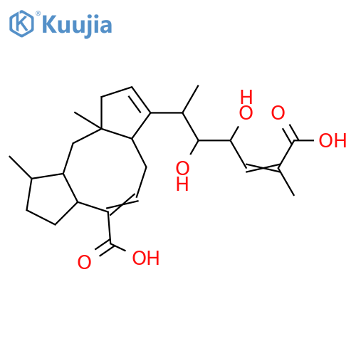16,17-Dihydroxy-7,13,18-ophiobolatriene-21,24-dioic acid; (6β,16R,17S,18E)-form structure