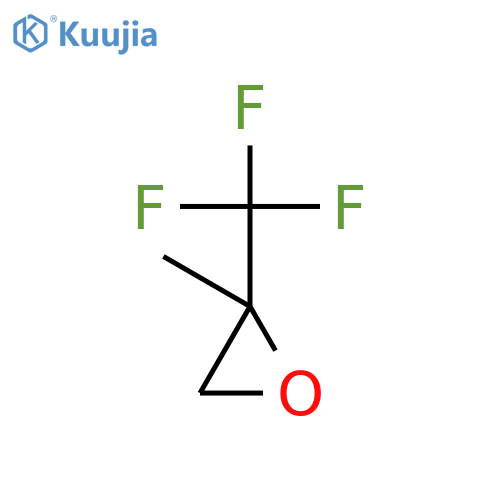 2-methyl-2-(trifluoromethyl)oxirane structure
