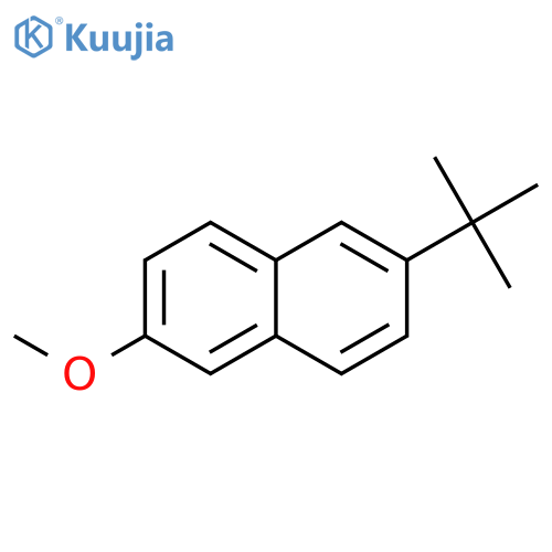 2-(tert-Butyl)-6-methoxynaphthalene structure