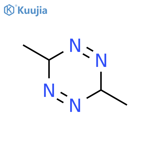 3,6-dimethyl-3,6-dihydro-1,2,4,5-tetrazine structure