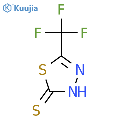 5-Trifluoromethyl-1,3,4thiadiazole-2-thiol structure