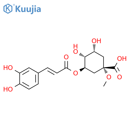 1-O-Methyl Chlorogenic Acid structure