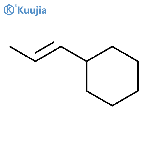 Cyclohexane, 1-propenyl-, (Z)- structure
