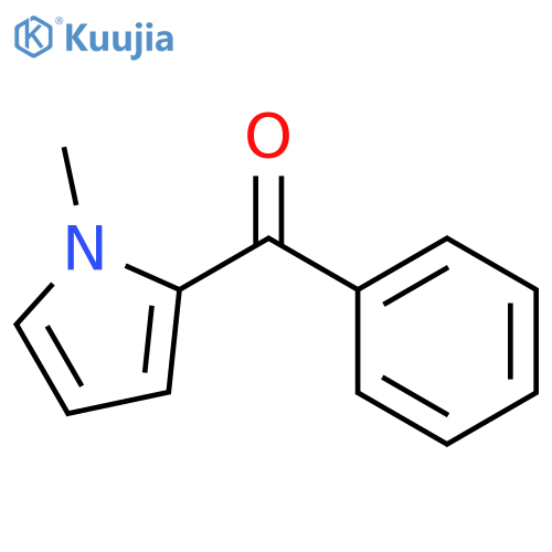 Methanone,(1-methyl-1H-pyrrol-2-yl)phenyl- structure