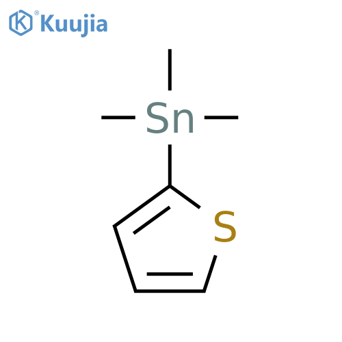 Stannane, trimethyl-2-thienyl- structure