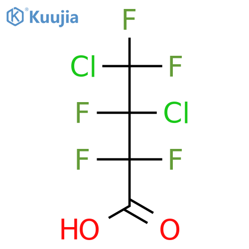 Butanoic acid,3,4-dichloro-2,2,3,4,4-pentafluoro- structure
