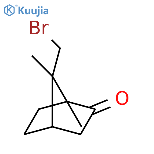 7-(bromomethyl)-1,7-dimethylbicyclo[2.2.1]heptan-2-one structure