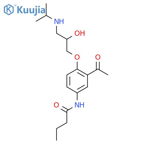 Acebutolol structure