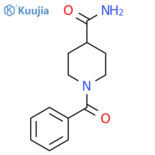 1-Benzoylpiperidine-4-carboxamide structure