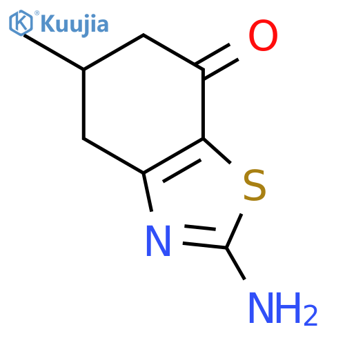 2-Amino-5-methyl-4,5,6-trihydrobenzothiazol-7-one structure