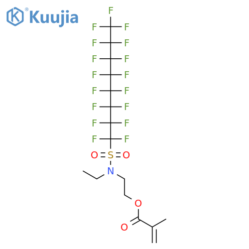2-(N-Ethylperfluorooctanesulfonamido)ethyl methacrylate structure