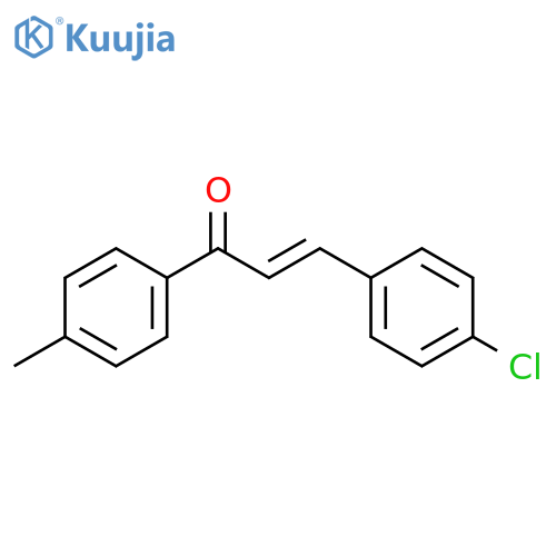 (2e)-3-(4-Chlorophenyl)-1-(4-Methylphenyl)Prop-2-En-1-One structure