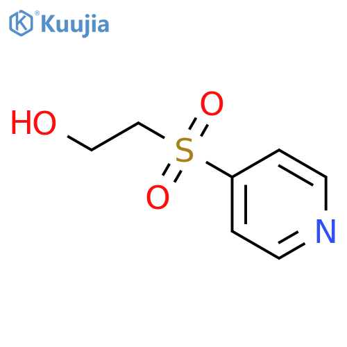 2-(pyridine-4-sulfonyl)ethan-1-ol structure
