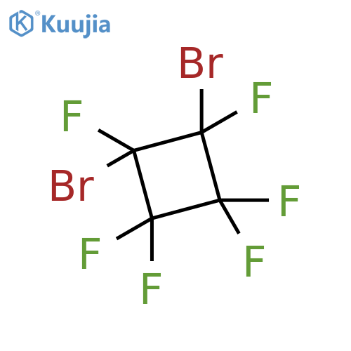Cyclobutane,1,2-dibromo-1,2,3,3,4,4-hexafluoro- structure