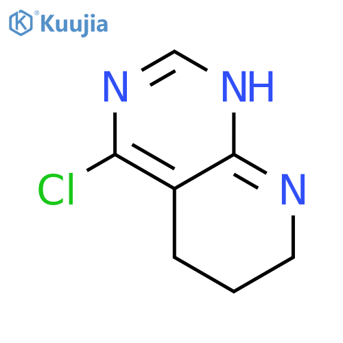 4-chloro-1H,5H,6H,7H-pyrido2,3-dpyrimidine structure