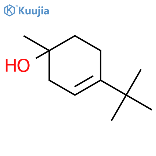 3-Cyclohexen-1-ol,4-(1,1-dimethylethyl)-1-methyl- structure