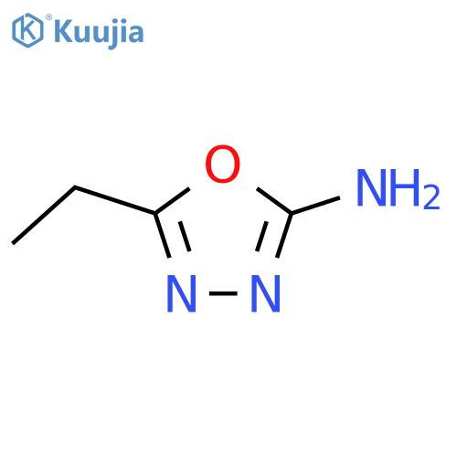 5-ethyl-1,3,4-oxadiazol-2-amine structure